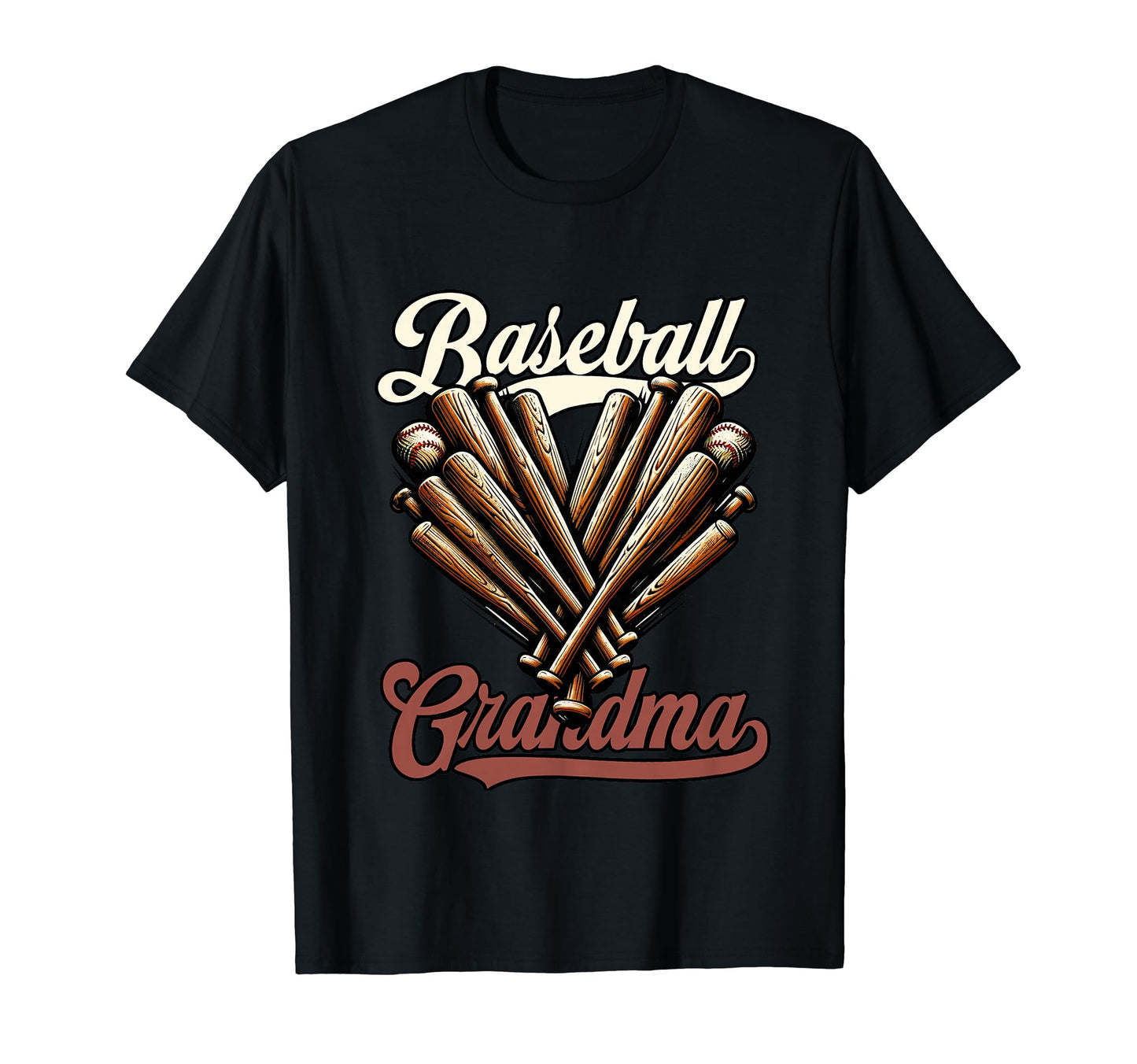 Baseball Grandma Granny Rookie Baseball T-Shirt - Streetwear Style Unisex - T-Shirt, Sweatshirt, Hoodie