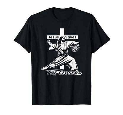 Baseball Christian Pitcher Christ T-Shirt - Streetwear Style Men Women - T-Shirt, Sweatshirt, Hoodie