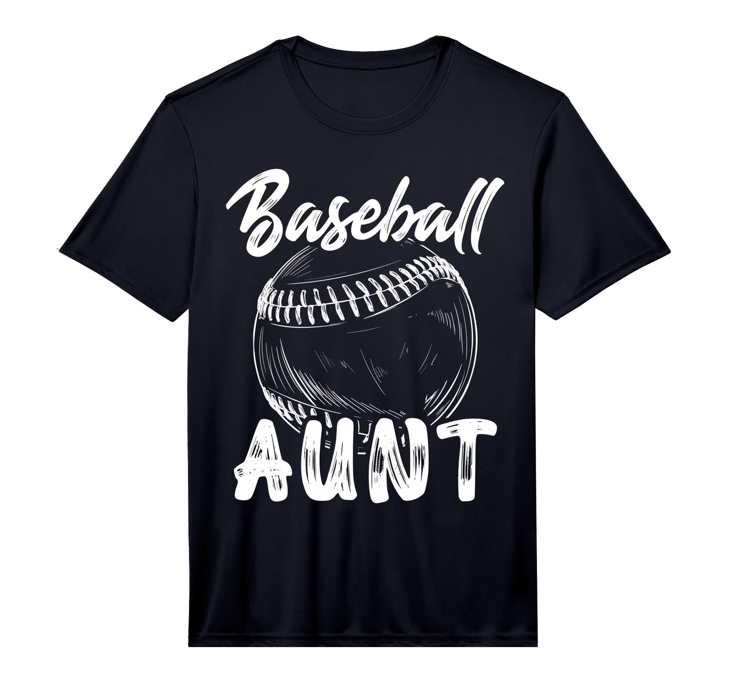Baseball Aunt Family Matching T-Shirt - Fun Novelty Design Men Women - T-Shirt, Sweatshirt, Hoodie