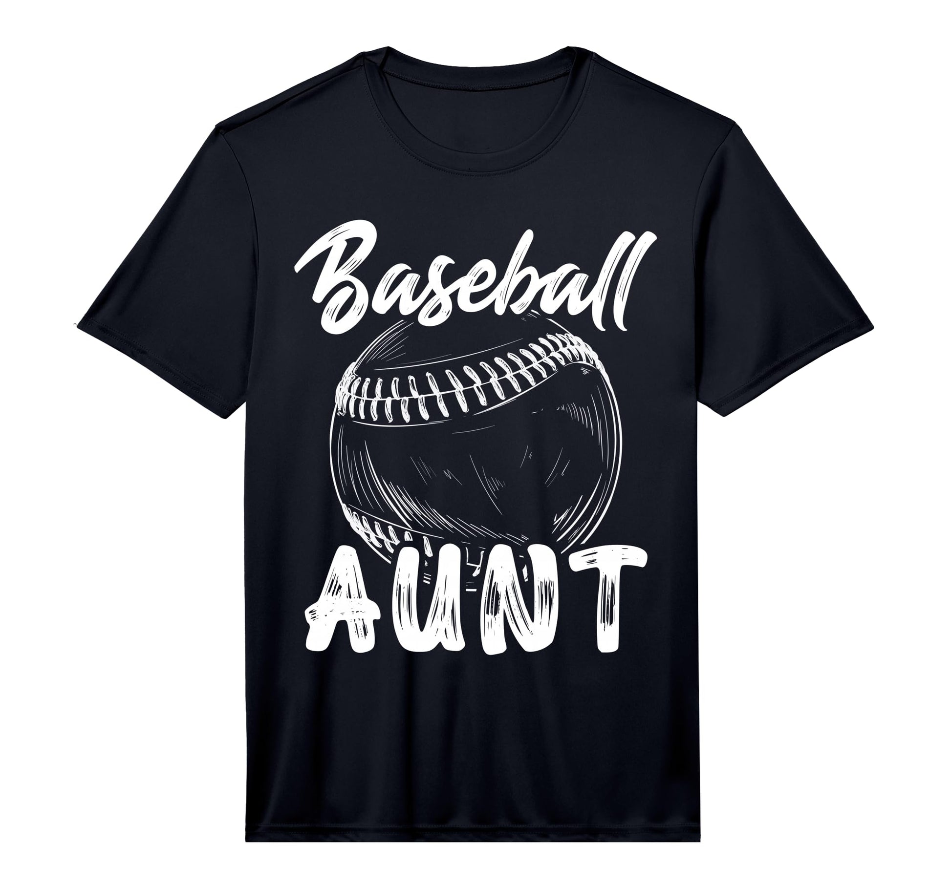 Baseball Aunt Family Matching T-Shirt - Fun Novelty Design Men Women - T-Shirt, Sweatshirt, Hoodie