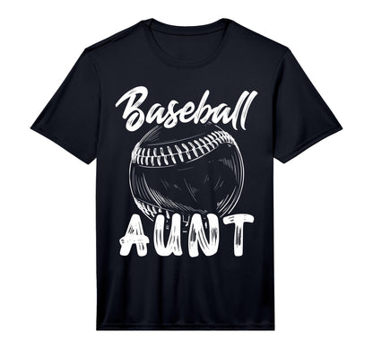 Baseball Aunt Family Matching T-Shirt - Fun Novelty Design Men Women - T-Shirt, Sweatshirt, Hoodie