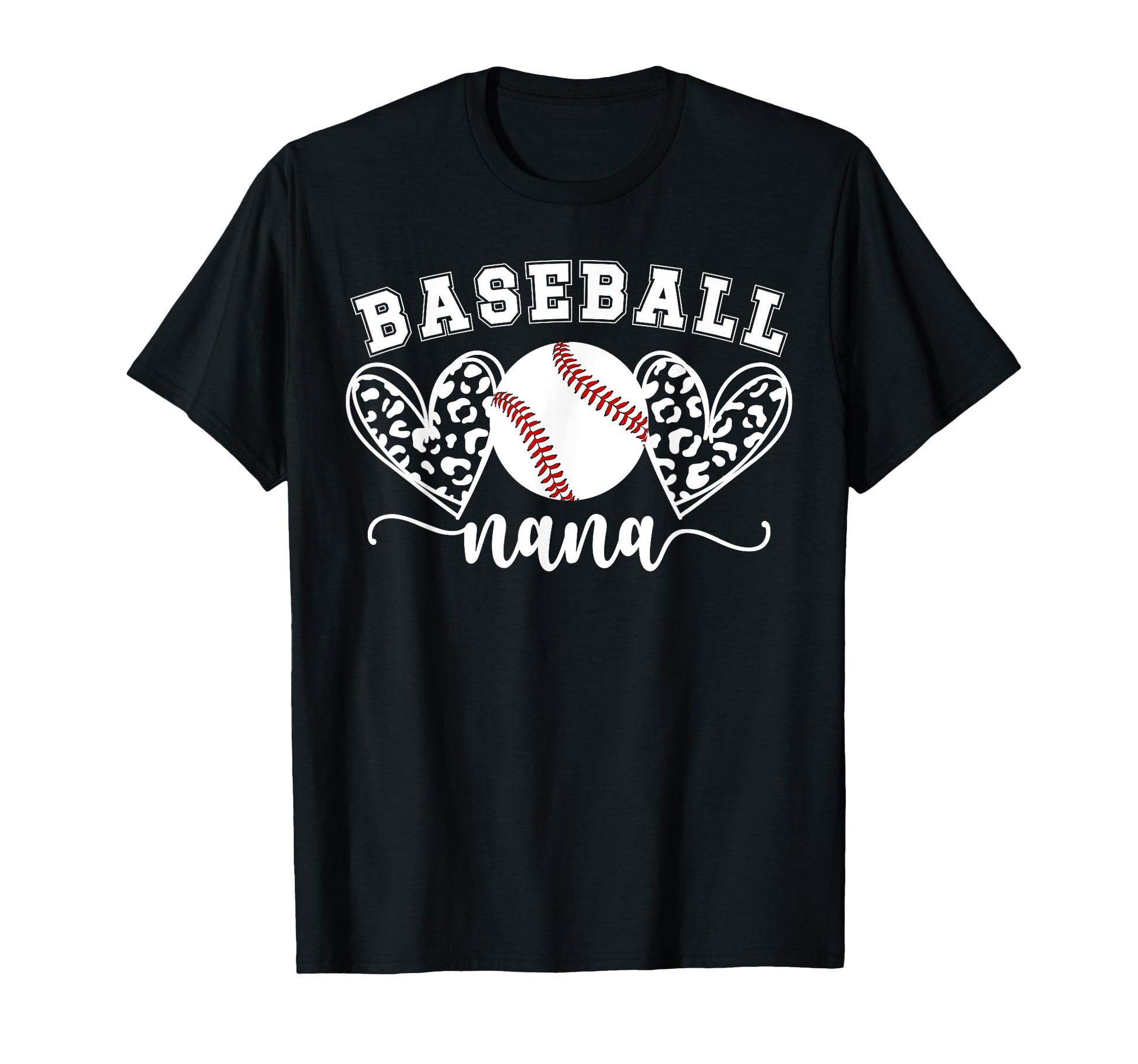 Baseball Nana Grandma Nana Baseball T-Shirt - Custom Art Print for Adults - T-Shirt, Sweatshirt, Hoodie