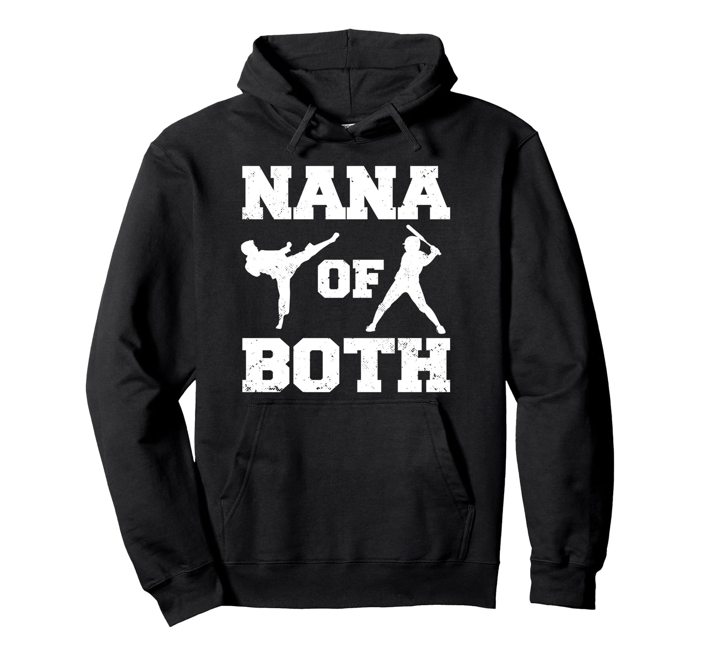 Nana Both Funny Baseball And Hoodie - Custom Art Print for Adults - T-Shirt, Sweatshirt, Hoodie
