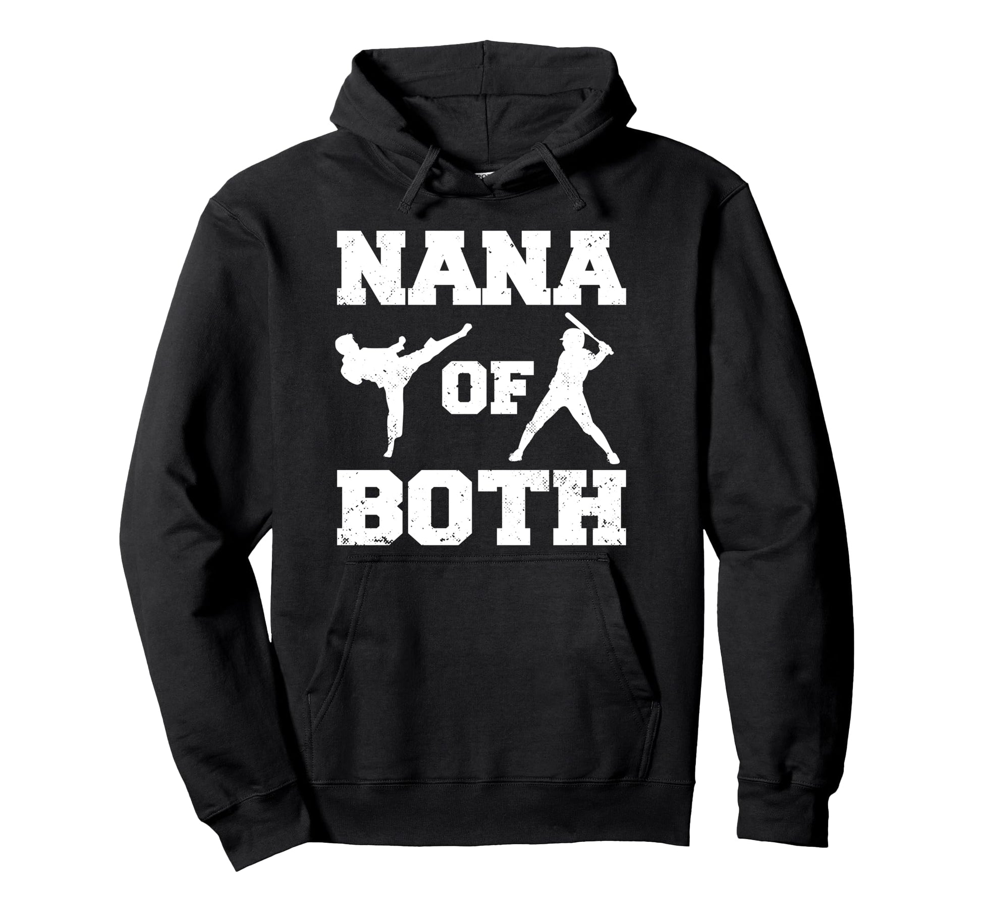 Nana Both Funny Baseball And Hoodie - Custom Art Print for Adults - T-Shirt, Sweatshirt, Hoodie