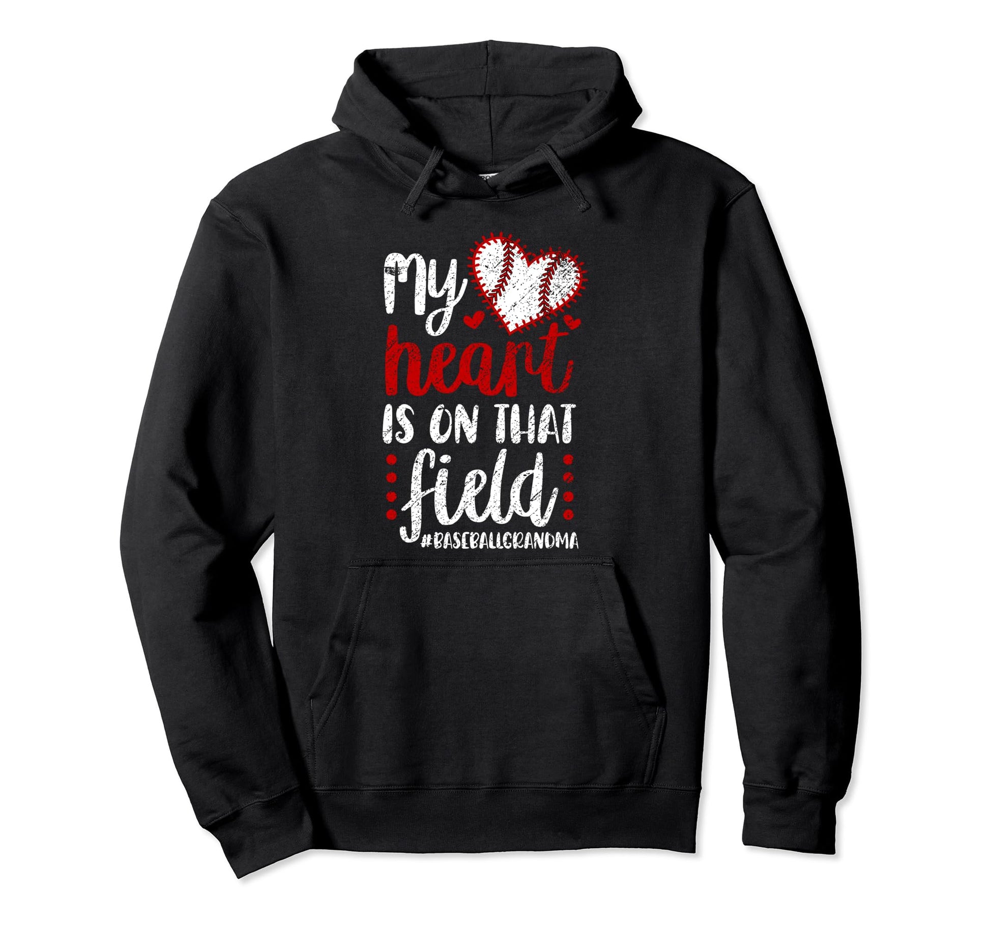 That Field Baseball Grandma Baseball Player Hoodie - Trendy Graphic Unisex - T-Shirt, Sweatshirt, Hoodie