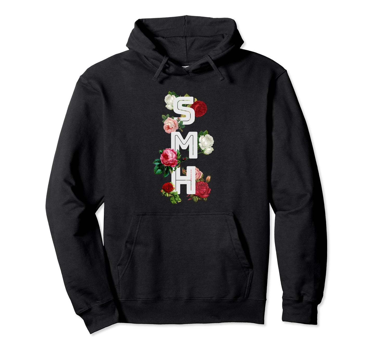 Smh 90S Aesthetic Roses Texting Meme Hoodie - Aesthetic Graphic Men Women - T-Shirt, Sweatshirt, Hoodie