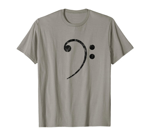 Bass Clef Music Symbol Bassist Bass T-Shirt - Streetwear Style for Adults - T-Shirt, Sweatshirt, Hoodie