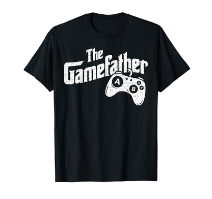 Gamefather Funny Gamer Dad Parody Movie T-Shirt - Unique Graphic Unisex - T-Shirt, Sweatshirt, Hoodie