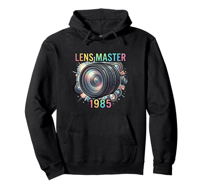 Photographer Camera Lens Hoodie - Casual Everyday Wear for Adults - T-Shirt, Sweatshirt, Hoodie