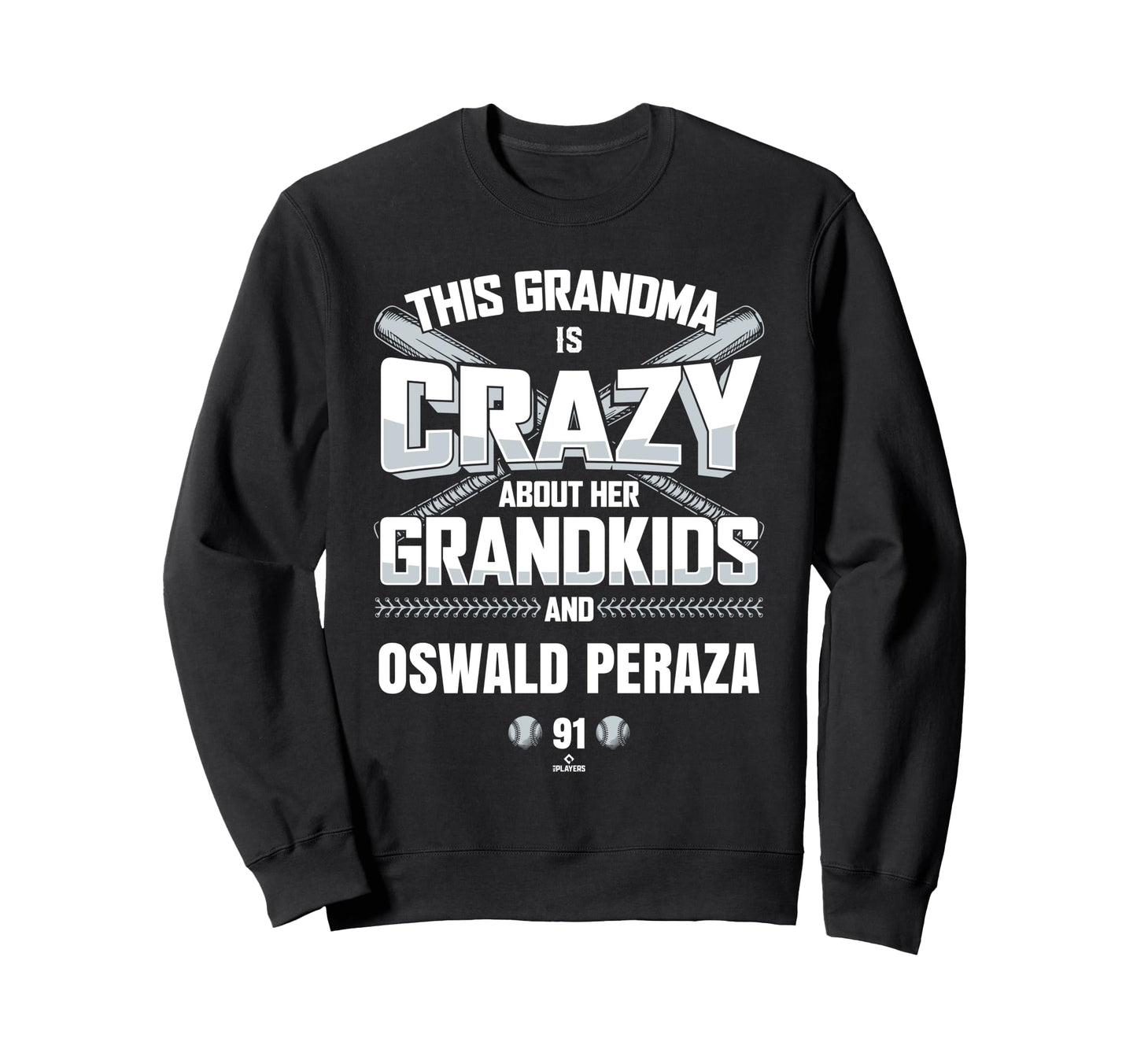 Grandma Crazy Oswald Peraza New Sweatshirt - Fun Novelty Design Men Women - T-Shirt, Sweatshirt, Hoodie