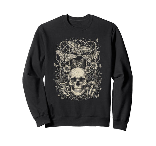Skull Cat Skeleton Kitty Sweatshirt - Casual Everyday Wear Men Women - T-Shirt, Sweatshirt, Hoodie