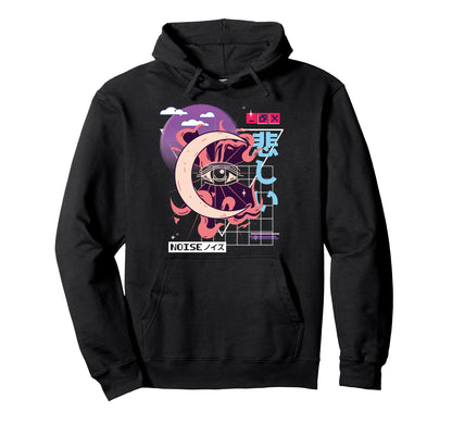 Vaporwave Kawaii Aesthetic Japanese Hoodie - Trendy Graphic for Adults - T-Shirt, Sweatshirt, Hoodie