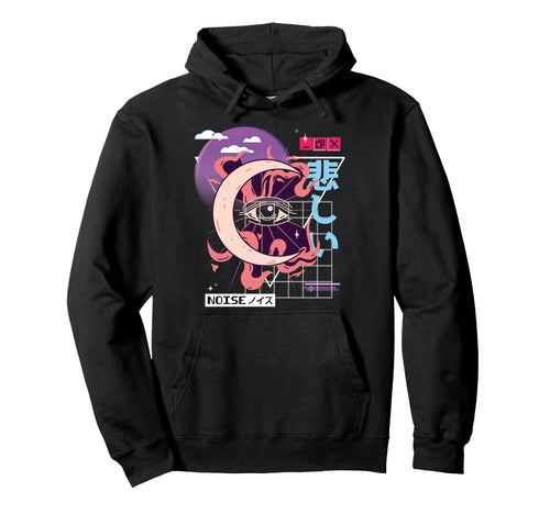 Vaporwave Kawaii Aesthetic Japanese Hoodie - Trendy Graphic for Adults - T-Shirt, Sweatshirt, Hoodie