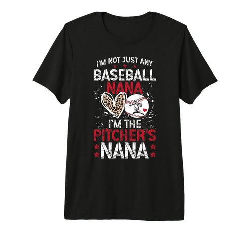 Im Baseball Pitcher Nana Baseball T-Shirt - Fun Novelty Design for Adults - T-Shirt, Sweatshirt, Hoodie