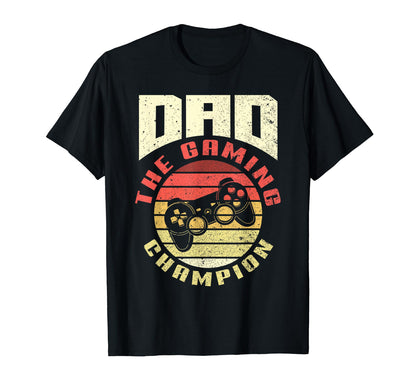 Gaming Dad Fathers Day Video Gamer T-Shirt - Minimalist Print Men Women - T-Shirt, Sweatshirt, Hoodie