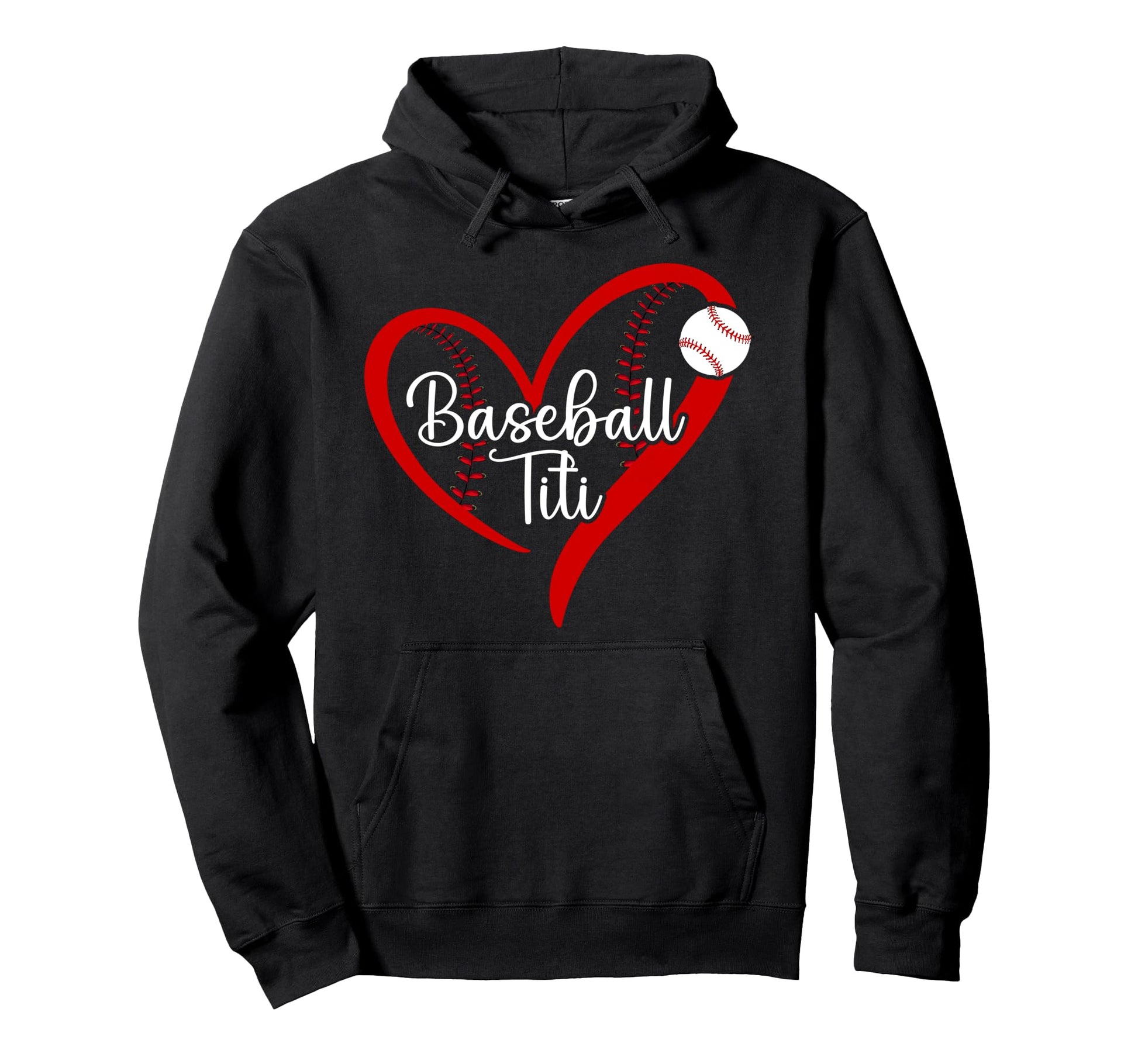 Baseball Titi Heart Titi Baseball Hoodie - Streetwear Style Men Women - T-Shirt, Sweatshirt, Hoodie