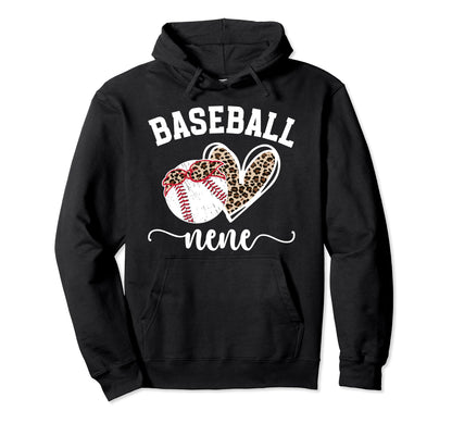 Baseball Nene Grandma Nene Baseball Player Hoodie - Novelty Apparel Unisex - T-Shirt, Sweatshirt, Hoodie