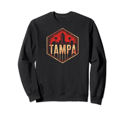 Tampa Grit 90S Grunge Urbandecay Mens Sweatshirt - Graphic Print Unisex - T-Shirt, Sweatshirt, Hoodie