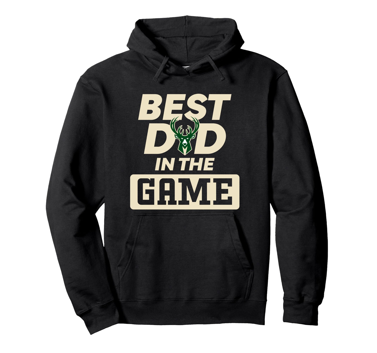 Nba Fathers Day Best Dad Game Bucks Logo Hoodie - Trendy Graphic Unisex - T-Shirt, Sweatshirt, Hoodie