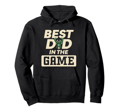 Nba Fathers Day Best Dad Game Bucks Logo Hoodie - Trendy Graphic Unisex - T-Shirt, Sweatshirt, Hoodie