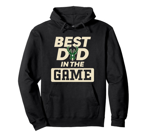 Nba Fathers Day Best Dad Game Bucks Logo Hoodie - Trendy Graphic Unisex - T-Shirt, Sweatshirt, Hoodie