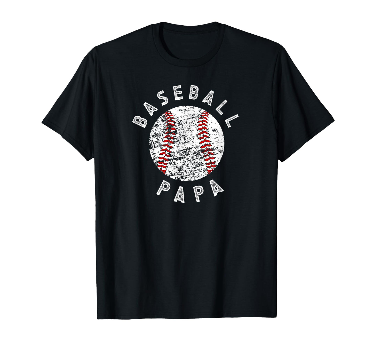 Proud Baseball Papa Grandpa Papa T-Shirt - Fun Novelty Design for Adults - T-Shirt, Sweatshirt, Hoodie