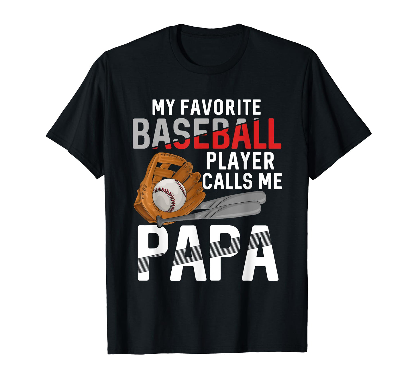 My Favorite Baseball Player Calls T-Shirt - Aesthetic Graphic for Adults - T-Shirt, Sweatshirt, Hoodie