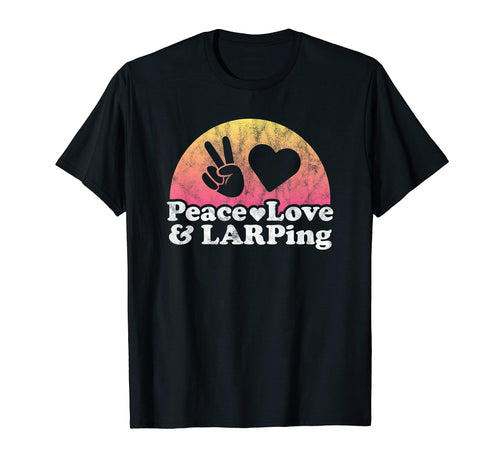 Peace Love And Larping T-Shirt - Aesthetic Graphic Unisex - T-Shirt, Sweatshirt, Hoodie