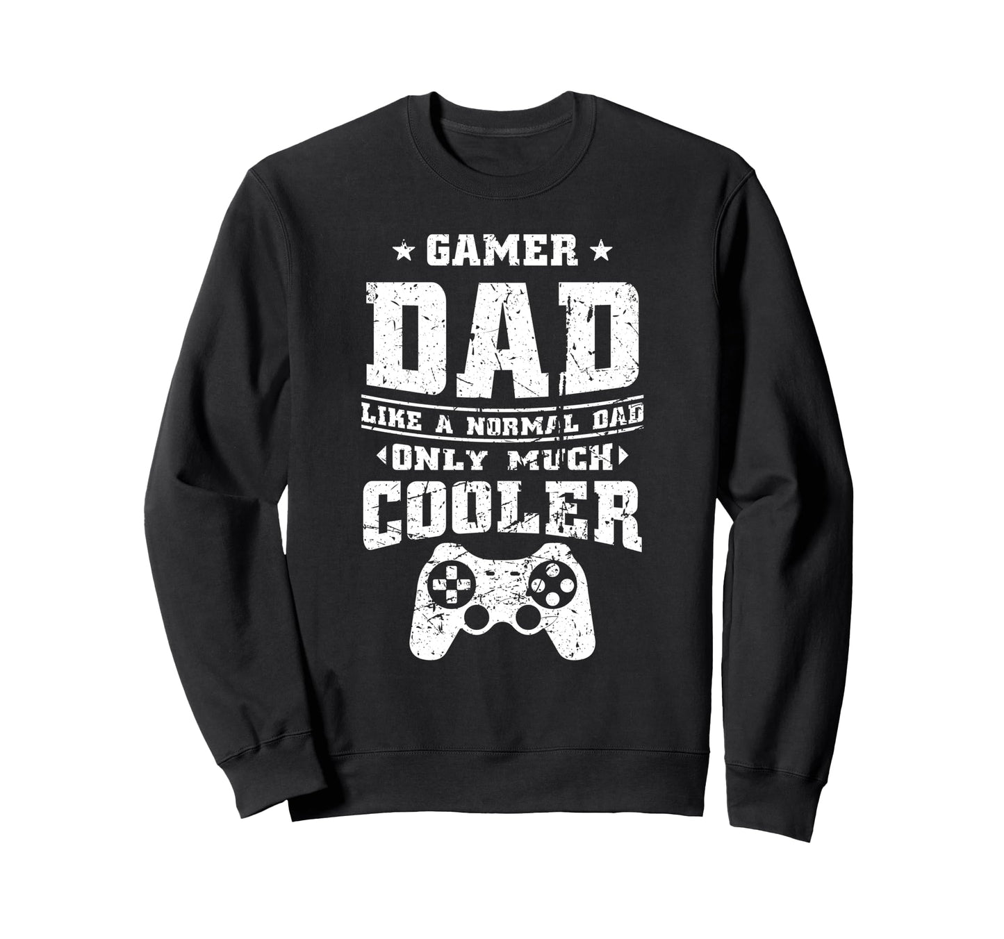 Gamer Dad Like Normal Dad Video Sweatshirt - Minimalist Print for Adults - T-Shirt, Sweatshirt, Hoodie