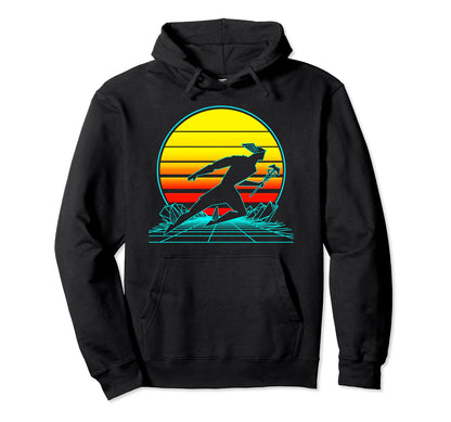Hermes God Vaporwave Hoodie - Custom Art Print Men Women - T-Shirt, Sweatshirt, Hoodie
