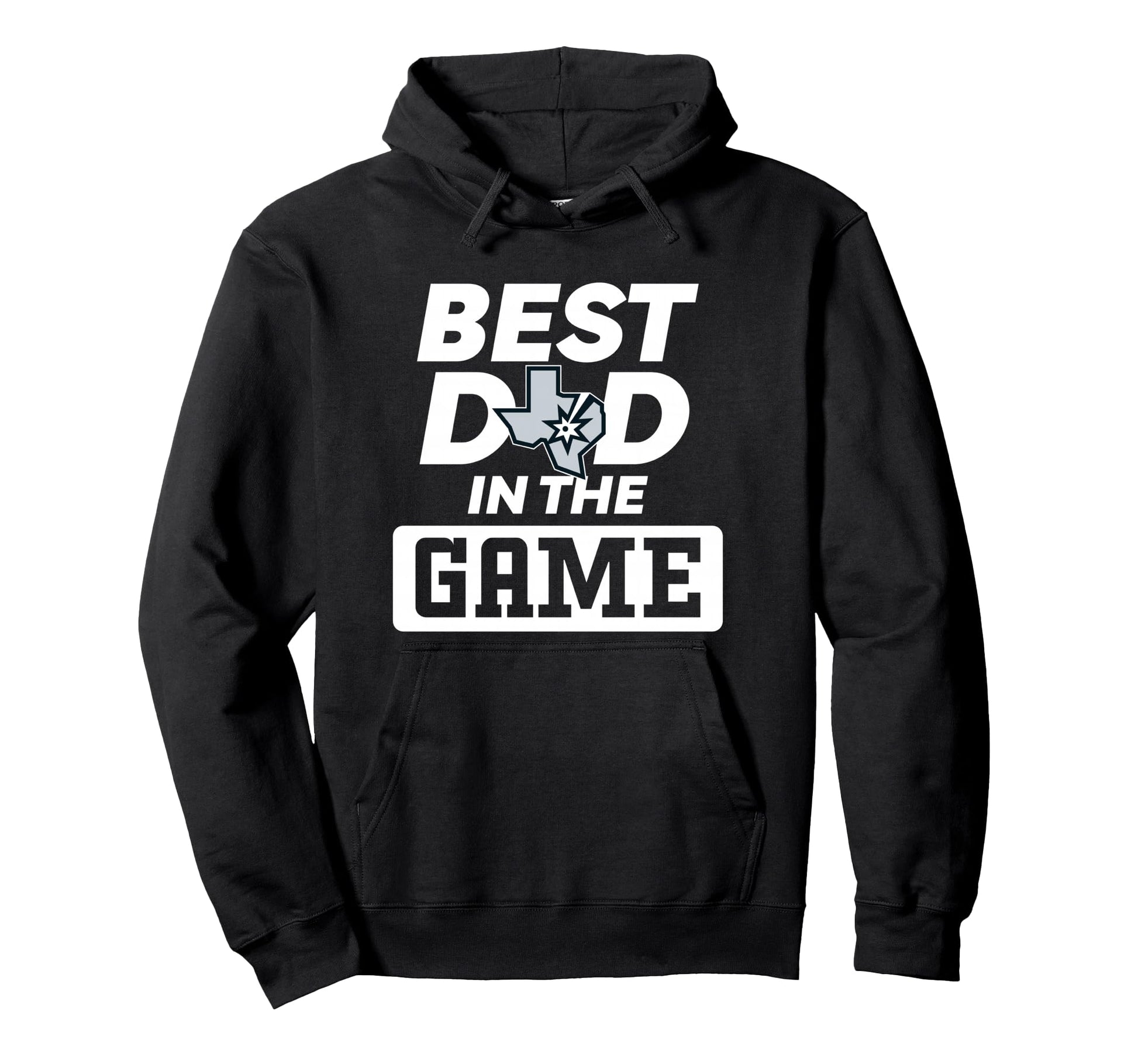 Nba Fathers Day Best Dad Game Spurs Hoodie - Fun Novelty Design for Adults - T-Shirt, Sweatshirt, Hoodie