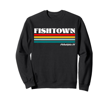 Fishtown Philadelphia Pa Sweatshirt - Casual Everyday Wear Men Women - T-Shirt, Sweatshirt, Hoodie