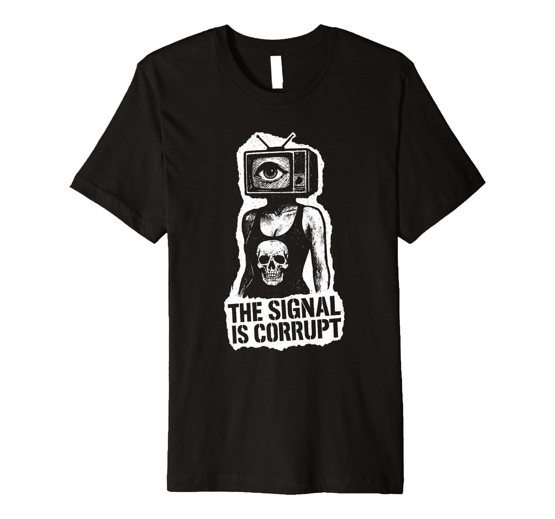 Punk Rock Skull 80S 90S Grunge T-Shirt - Casual Everyday Wear for Adults - T-Shirt, Sweatshirt, Hoodie