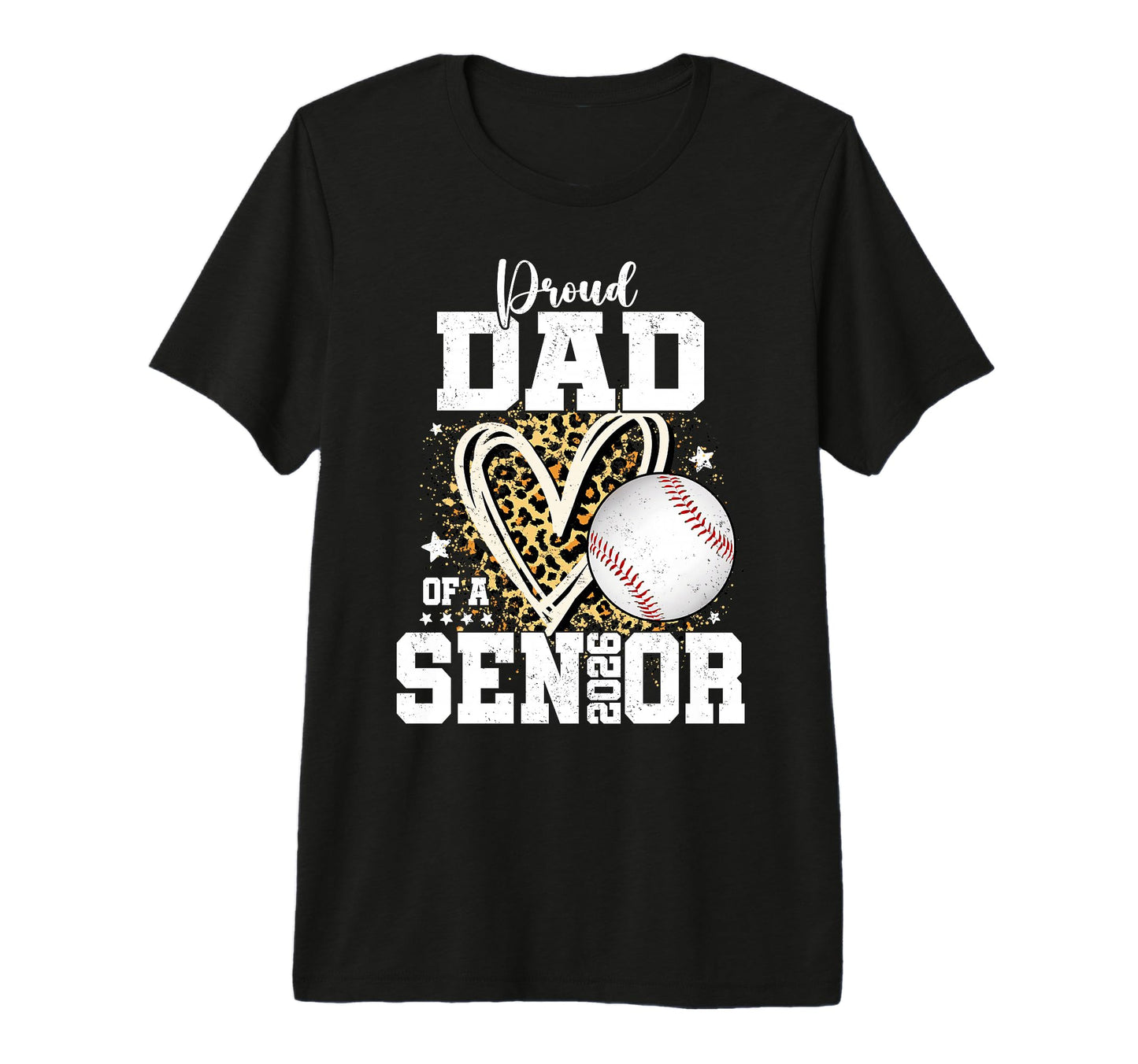 Proud Dad 2026 Senior Baseball T-Shirt - Trendy Graphic Men Women - T-Shirt, Sweatshirt, Hoodie