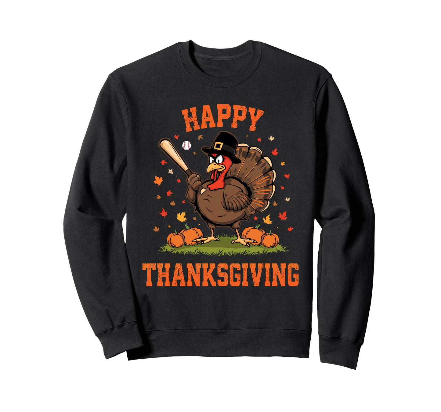 Happy Thanksgiving 2025 Funny Sweatshirt - Custom Art Print Men Women - T-Shirt, Sweatshirt, Hoodie
