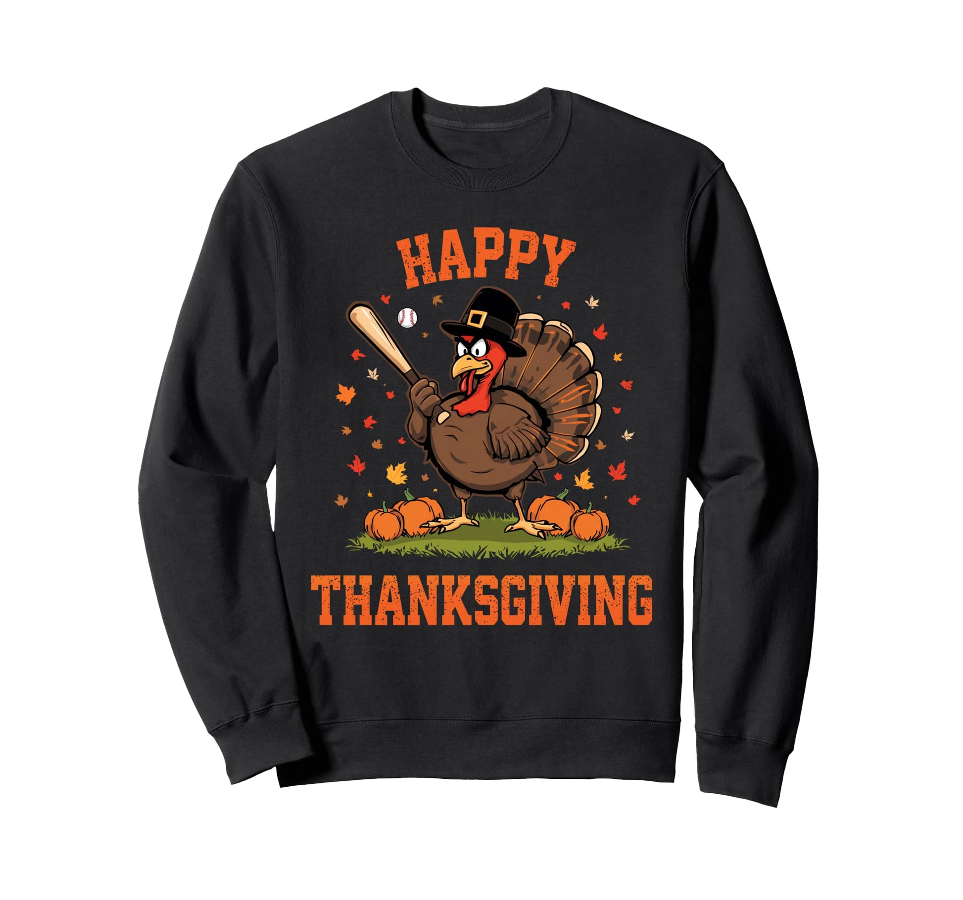Happy Thanksgiving 2025 Funny Sweatshirt - Custom Art Print Men Women - T-Shirt, Sweatshirt, Hoodie