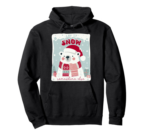 Polar Bear Snow Somewhere Else Boho Hoodie - Trendy Graphic Men Women - T-Shirt, Sweatshirt, Hoodie