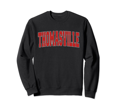 Thomasville Ga Georgia Varsity Usa Sweatshirt - Custom Art Print Men Women - T-Shirt, Sweatshirt, Hoodie