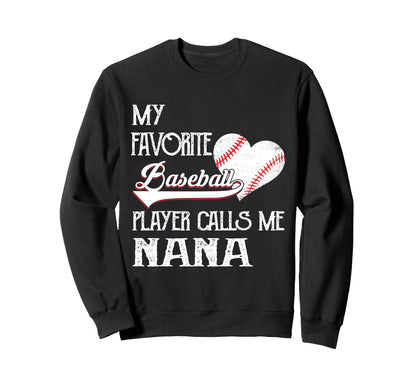 Heart Love Favorite Baseball Sweatshirt - Minimalist Print for Adults - T-Shirt, Sweatshirt, Hoodie