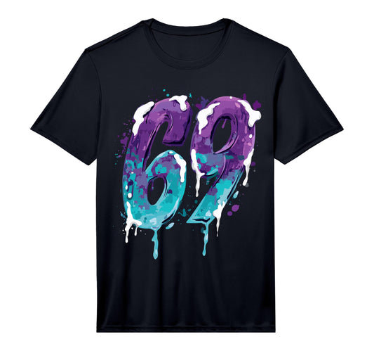 Baseball 69 Number Performance T-Shirt - Fun Novelty Design Men Women - T-Shirt, Sweatshirt, Hoodie