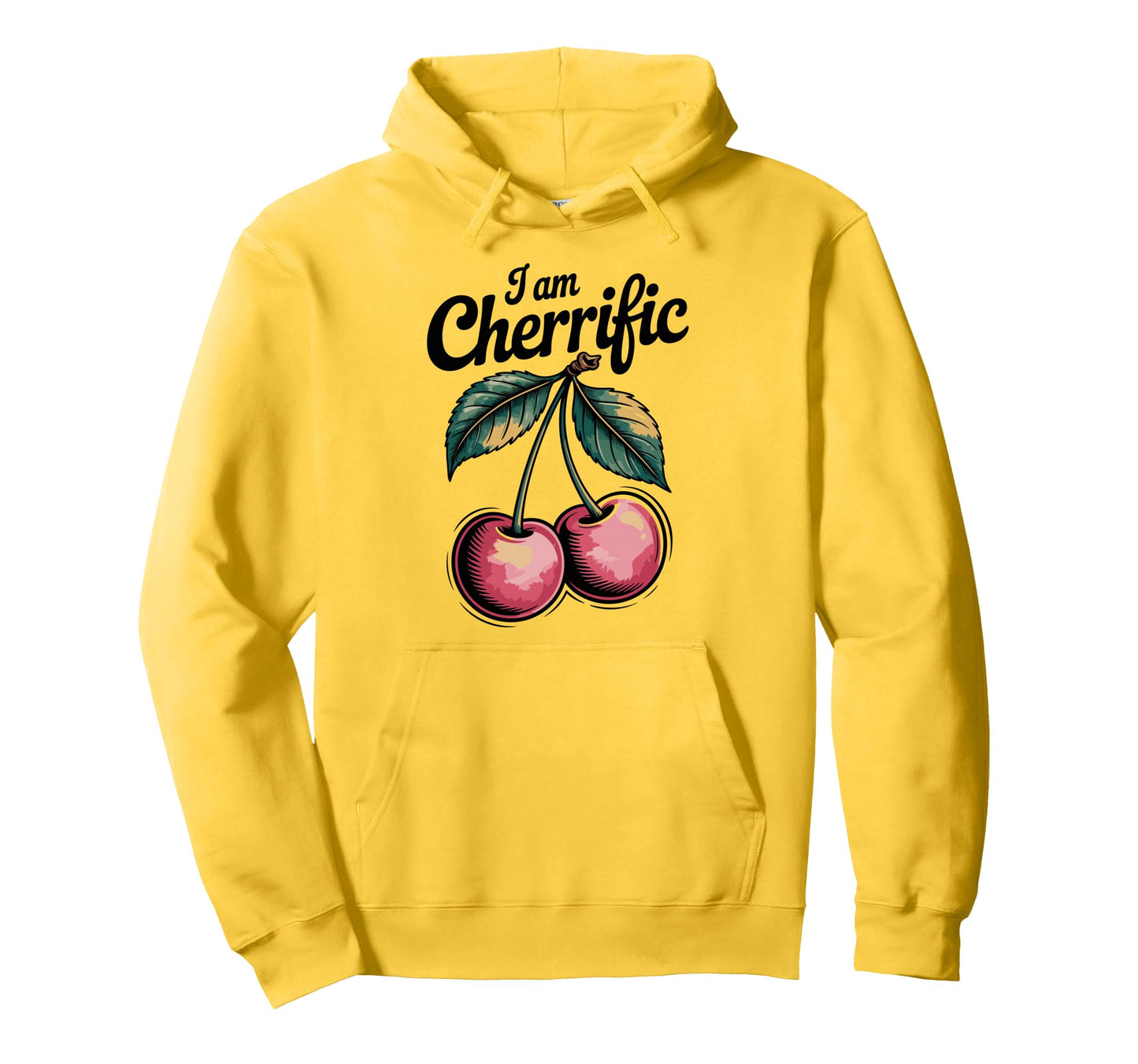 Cherry Boho I Am Cherrific Hoodie - Trendy Graphic Men Women - T-Shirt, Sweatshirt, Hoodie
