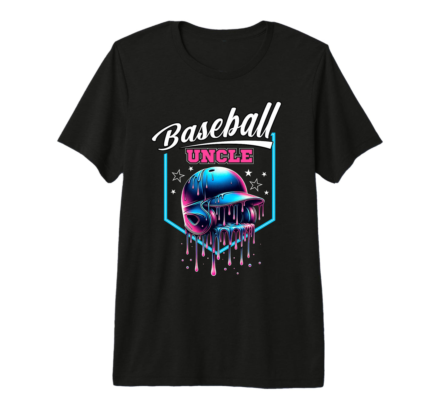 Mens Baseball Uncle Fathers Day T-Shirt - Minimalist Print Men Women - T-Shirt, Sweatshirt, Hoodie