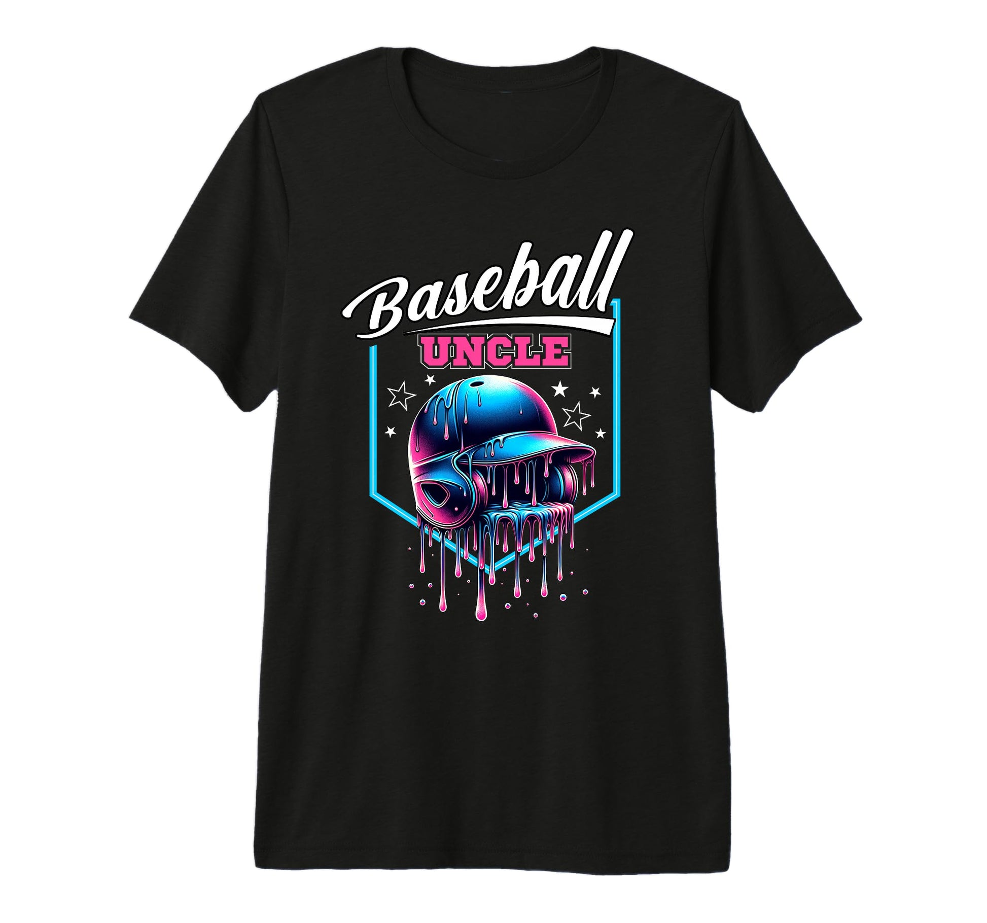 Mens Baseball Uncle Fathers Day T-Shirt - Minimalist Print Men Women - T-Shirt, Sweatshirt, Hoodie