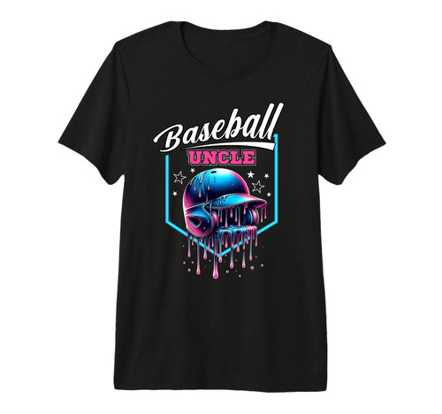 Mens Baseball Uncle Fathers Day T-Shirt - Minimalist Print Men Women - T-Shirt, Sweatshirt, Hoodie