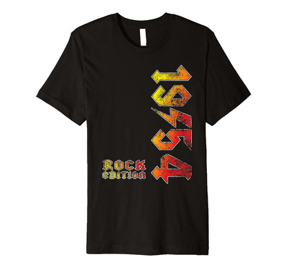 1954 Rock Music Lovers Gift T-Shirt - Unique Graphic for Adults - T-Shirt, Sweatshirt, Hoodie