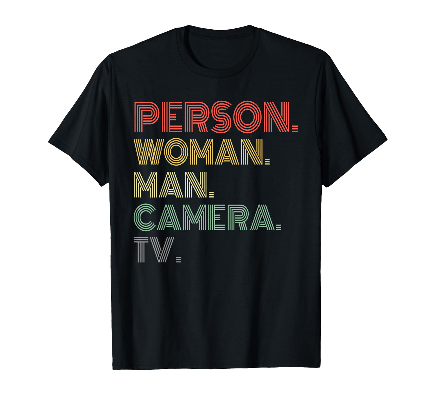 Person Camera Tv T-Shirt - Graphic Print for Adults - T-Shirt, Sweatshirt, Hoodie