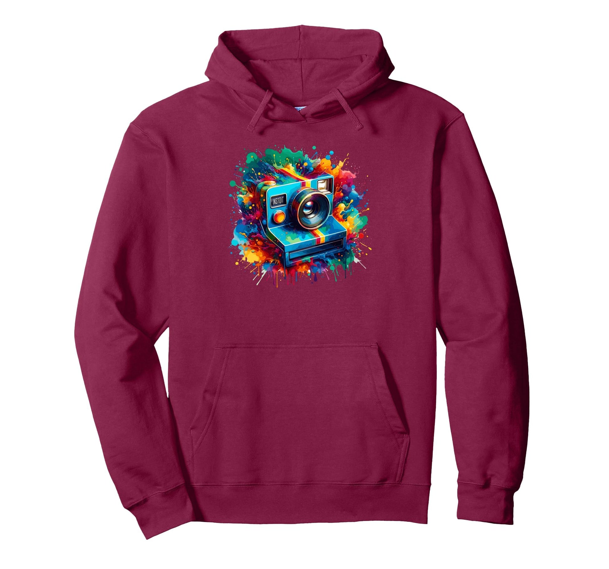 Camera Photographer Photography Hoodie - Fun Novelty Design for Adults - T-Shirt, Sweatshirt, Hoodie