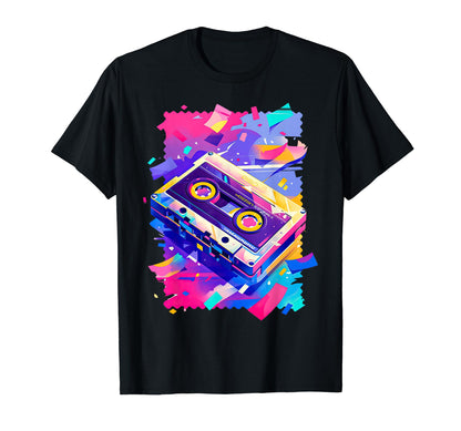 Cassette Tape Vaporwave Aesthetic T-Shirt - Aesthetic Graphic Men Women - T-Shirt, Sweatshirt, Hoodie