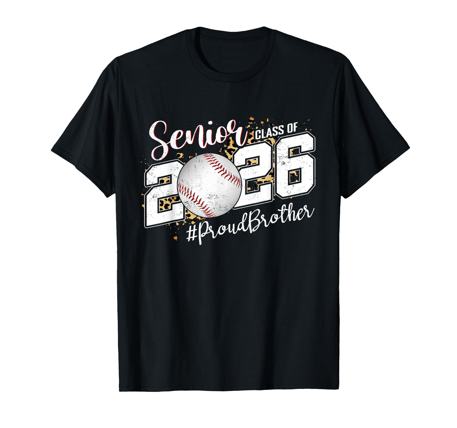 Proud Senior Brother Class 2026 T-Shirt - Minimalist Print Men Women - T-Shirt, Sweatshirt, Hoodie