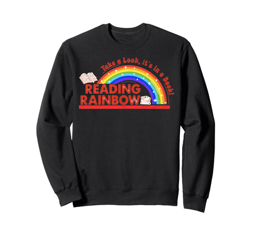 Rainbow Take Its Book Reading Bookworm Sweatshirt - Novelty Apparel Unisex - T-Shirt, Sweatshirt, Hoodie